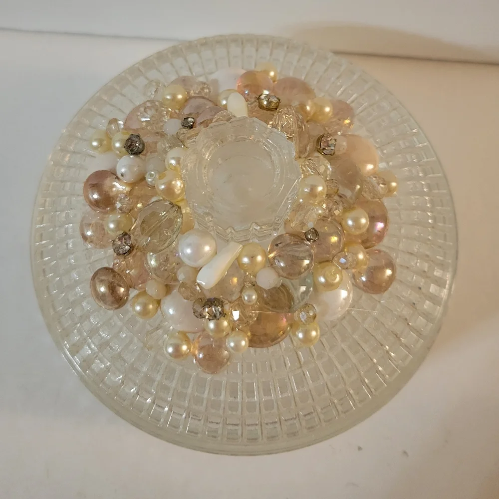 Hand Crafted clear glass